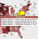 Youth Voting Map