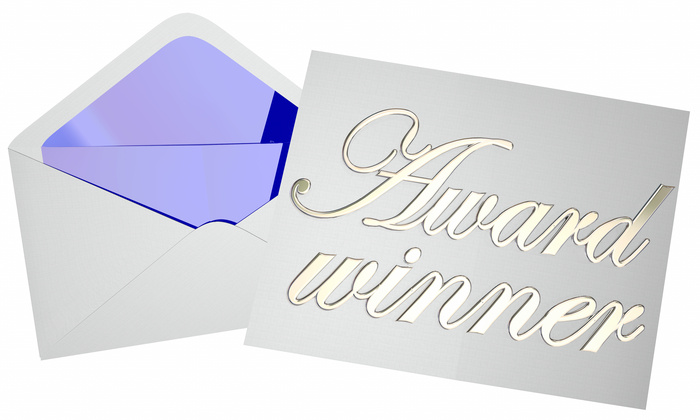 Award Winner Envelope Graphic